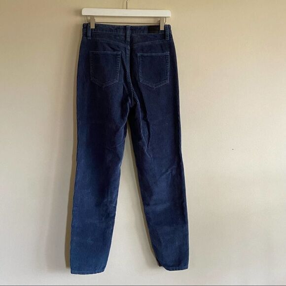 BDG Corduroy Mom High-Rise Blue Pants Size 26 - Picture 6 of 9